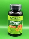 NATURELO, Vitamin C, Whole Food Gummies, Orange, 60 Vegan Friendly Gummies