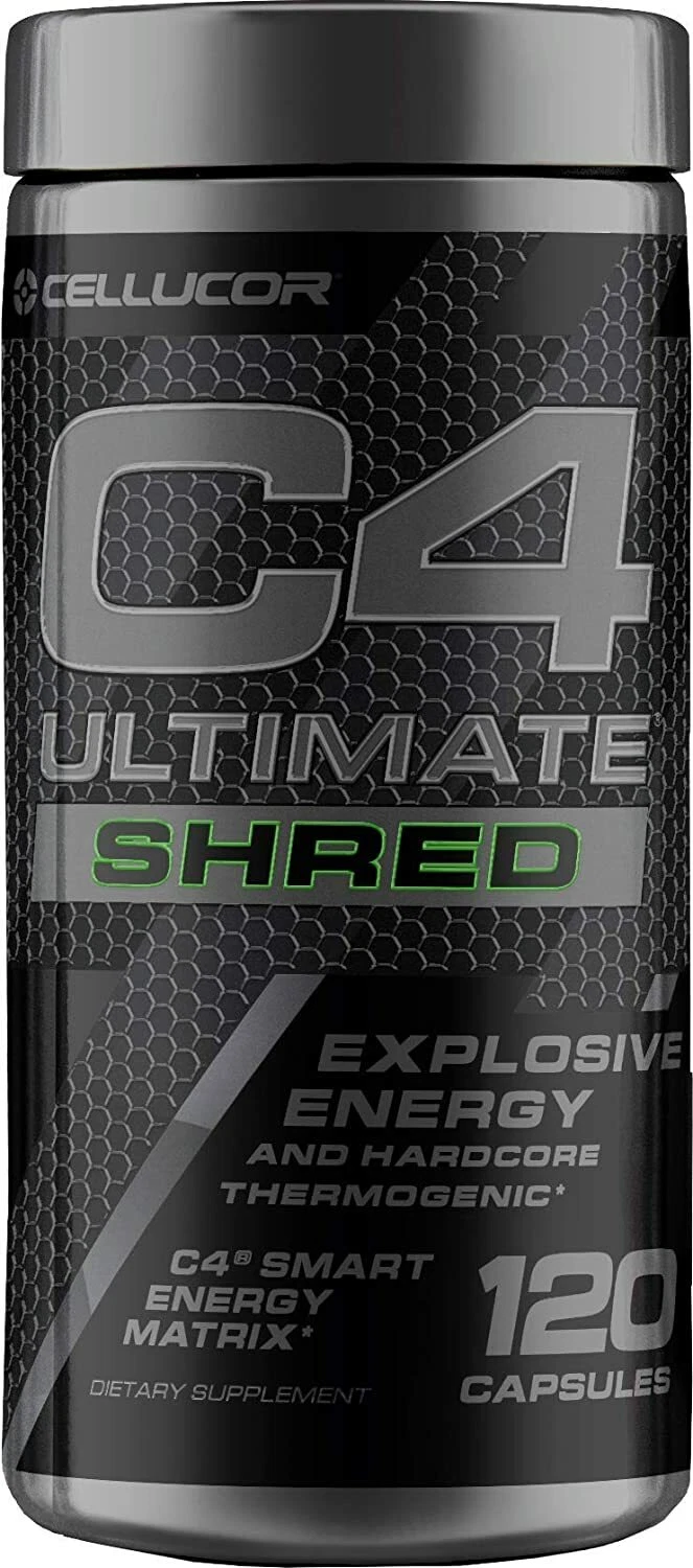 C4 Ultimate Shred - Pre Workout / Weight Loss Supplement - 120 Capsules