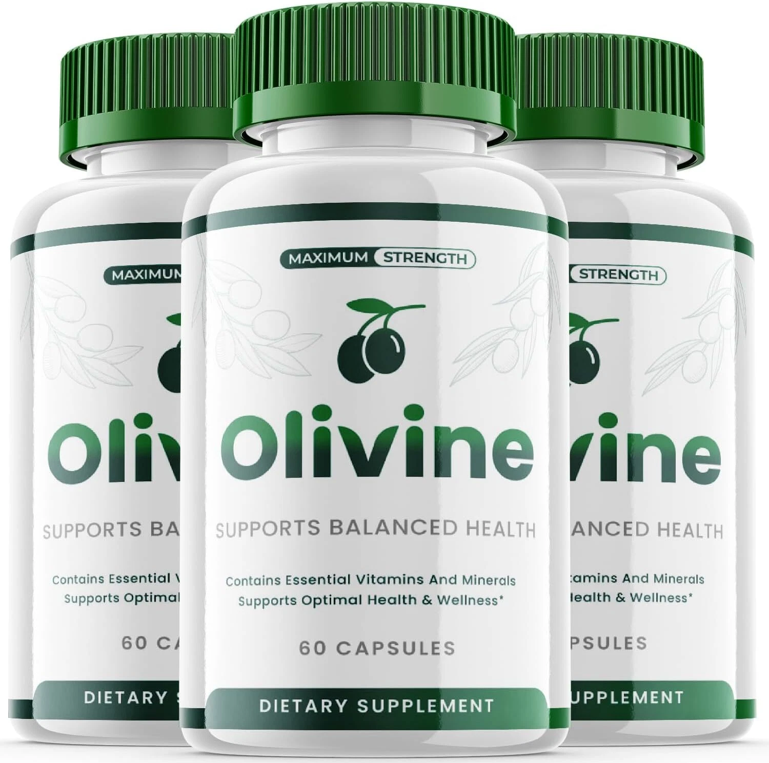 Olivine Capsules - Olivine Supplement For Weight Loss OFFICIAL - 3 Pack