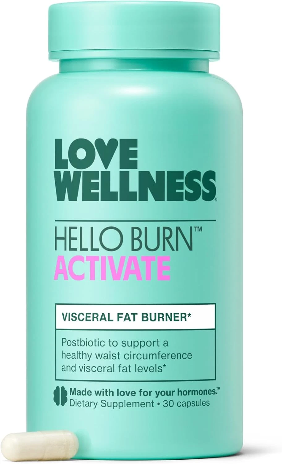 Hello Burn Activate | Support Visceral Fat Burn with HT BPL1 Postbiotic | Sup...