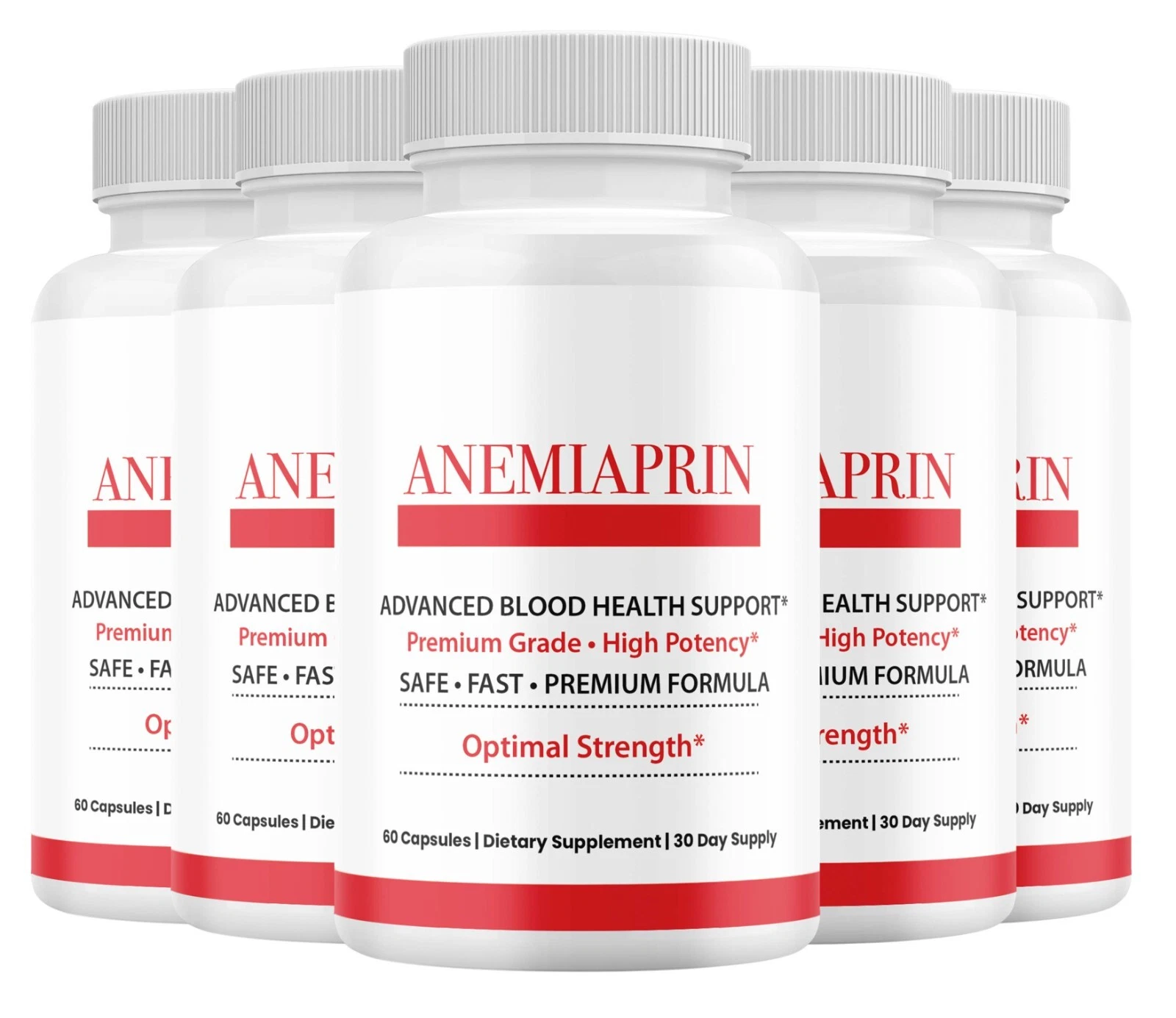 Anemiaprin Blood Support Maximum Strength Glycogen Supplement 300 Capsules