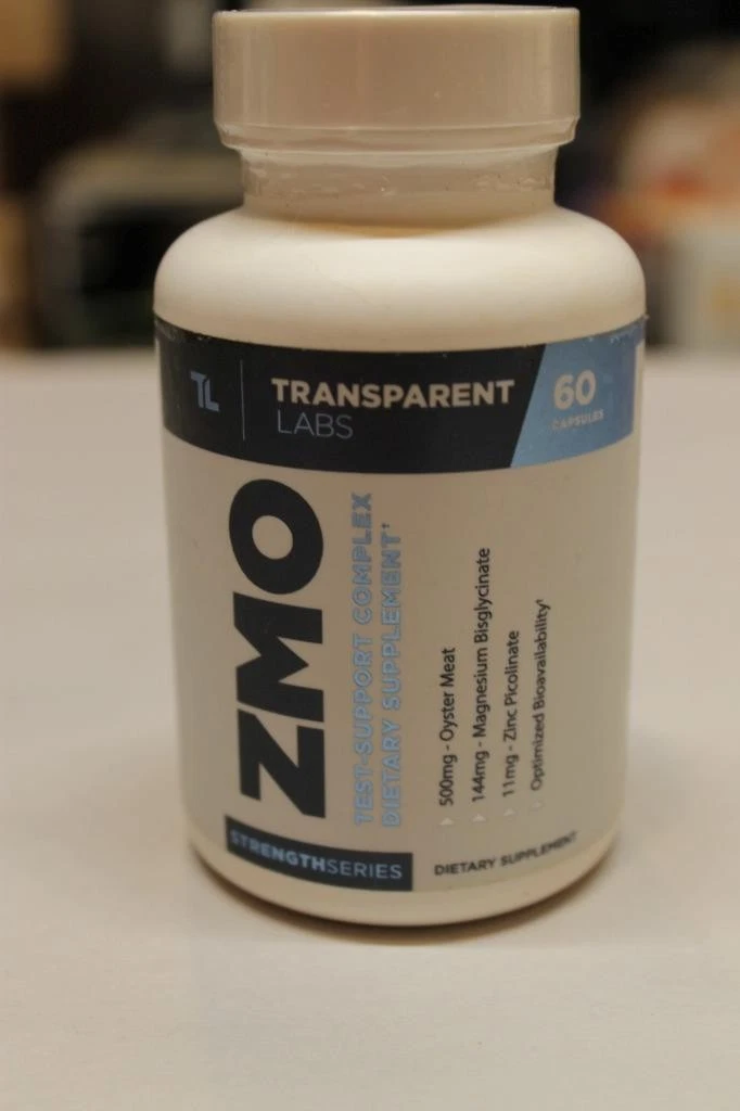 Transparent Labs ZMO Muscle Recovery 60 Caps. 12/26 NEW