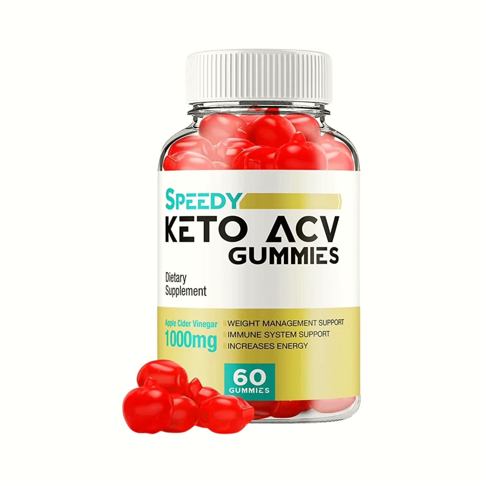 Speedy Keto Gummies Weight Loss Supplement - 60 Gummies