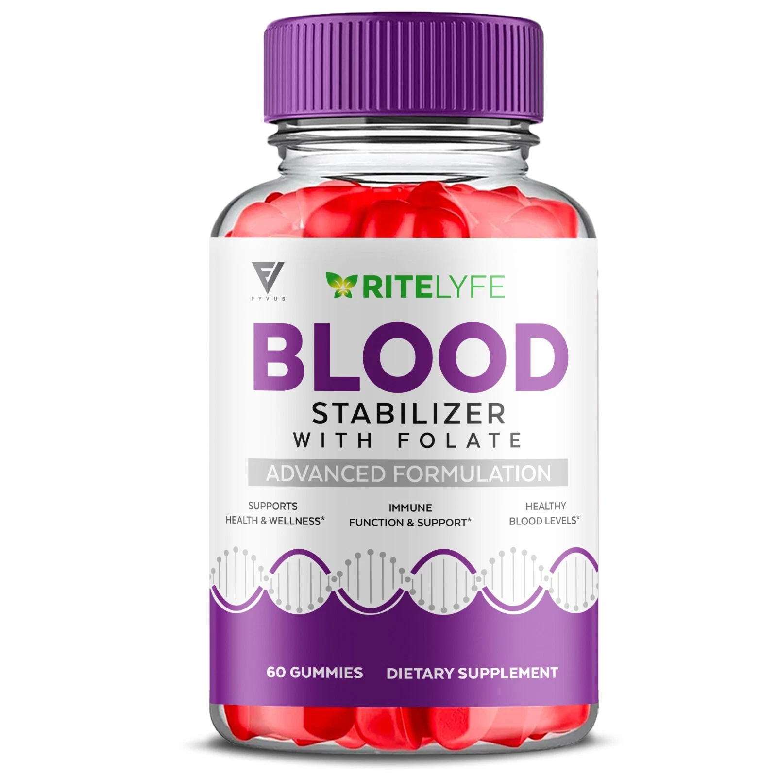 RiteLyfe Gummies, RiteLyfe Advanced Glycogen Support Formula Review (60 Gummies)