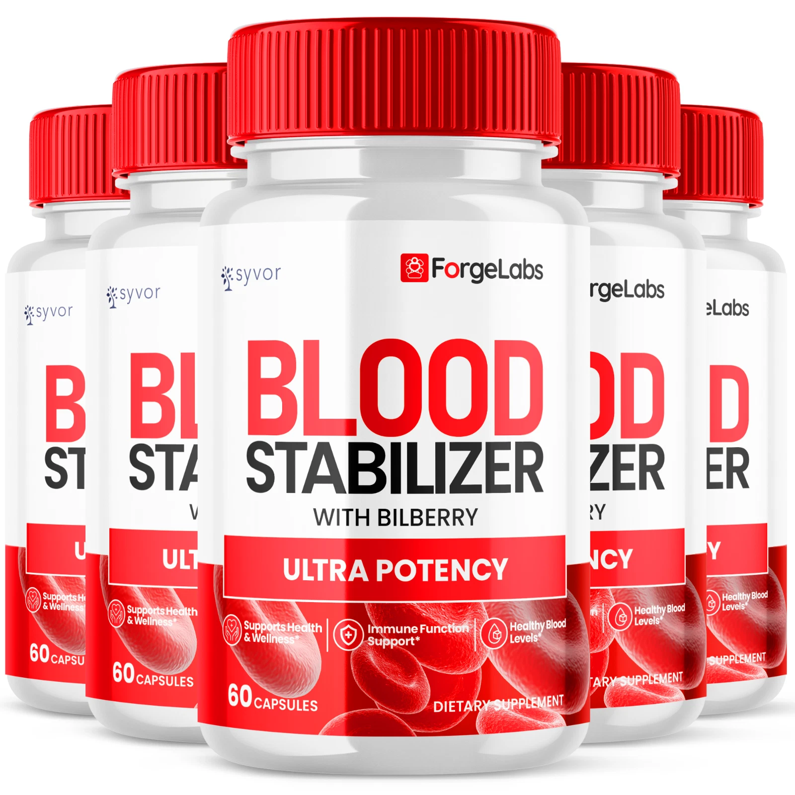 ForgeLabs Blood Stabilizer Advanced Max Formula Glycogen Supplement 300 Capsules