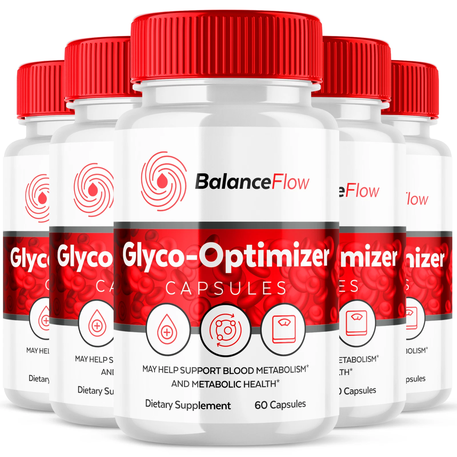 Balance Flow Glyco Optimizer Advanced Glycogen Support Supplement 300 Capsules