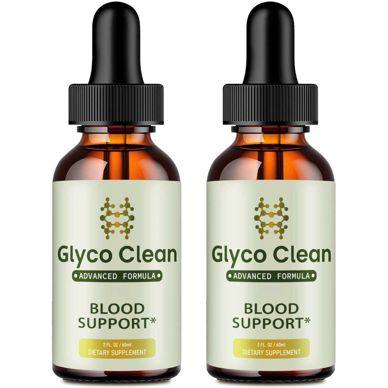 GlycoClean Blood Drops - Glyco Clean Drops for Healthy Blood Supplement (2 Pack)