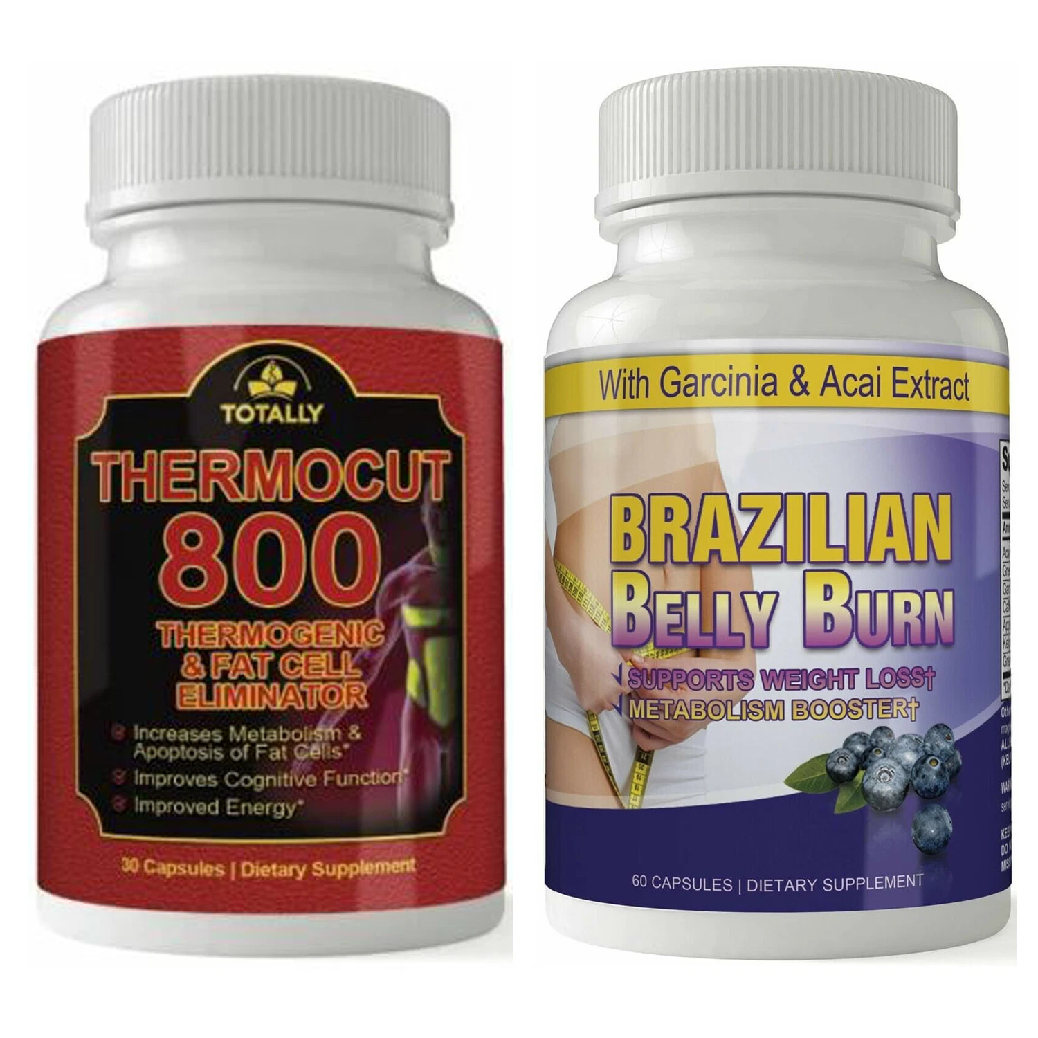 Thermocut Fat Burner Brazilian Belly Burn Healthy Weight Loss Dietary Supplement