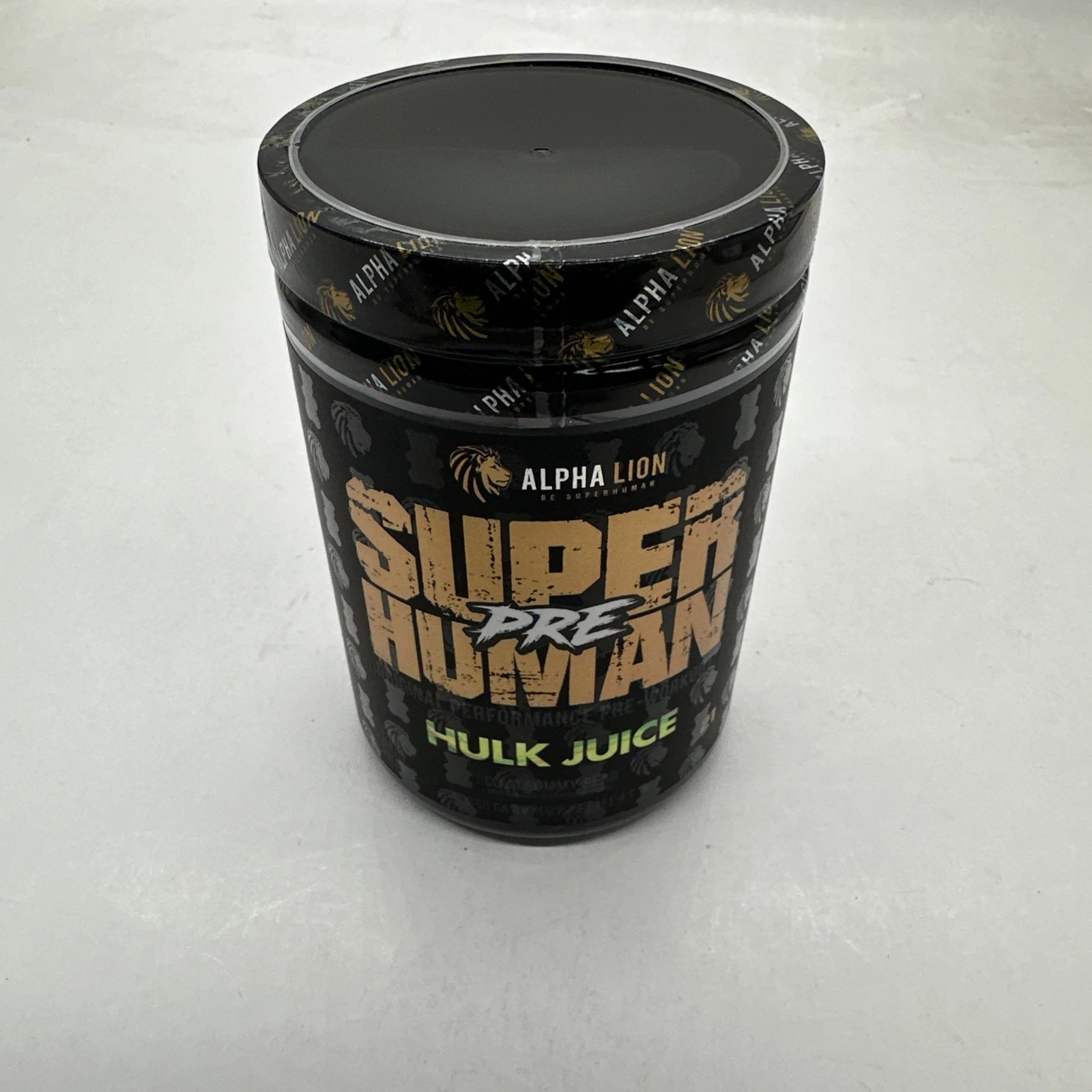 Alpha Lion Super Human PRE Original Pre-Workout 21 FULL Servings Hulk Juice