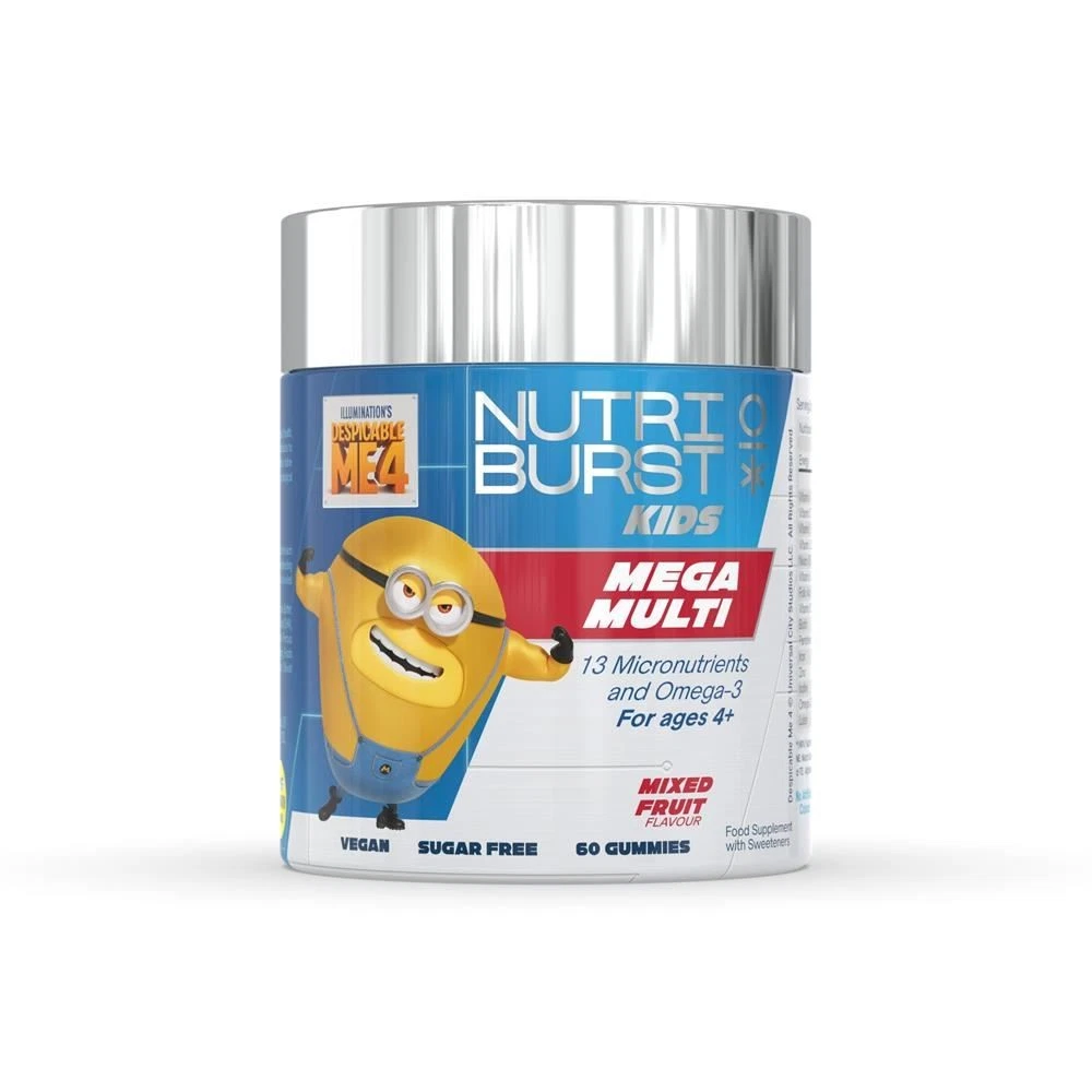 Nutriburst Kids MegaMulti with Omega-3. 60 gummies