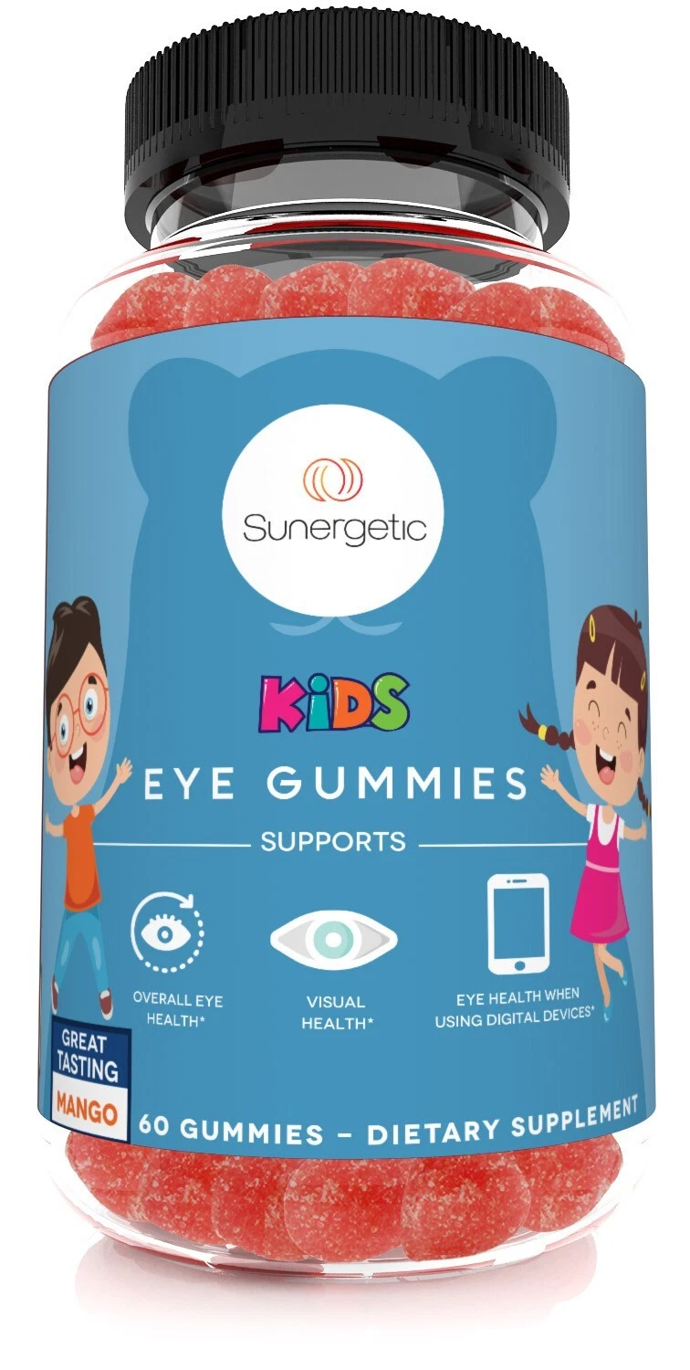 Premium Eye Support Gummies for Kids - 60 Gummies