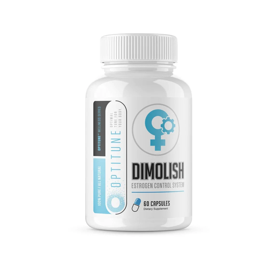 DIMOLISH BY OPTITUNE Estrogen Blocker & Male Support & EnhancemenT