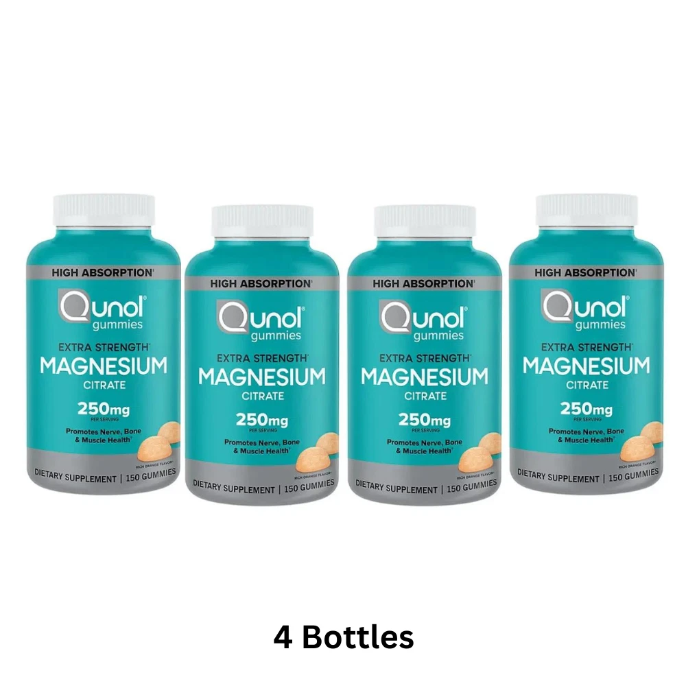 Qunol Extra Strength Magnesium Citrate High Absorption Gummies (250 mg.,600 ct.)