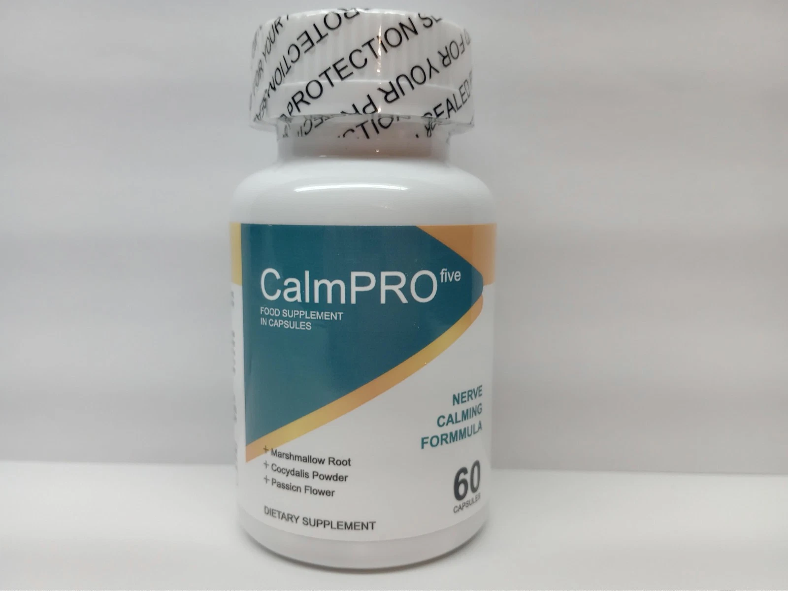 CalmPro 5 Nerve Calming Support Formula 60 Capsules Exp. 12/2026