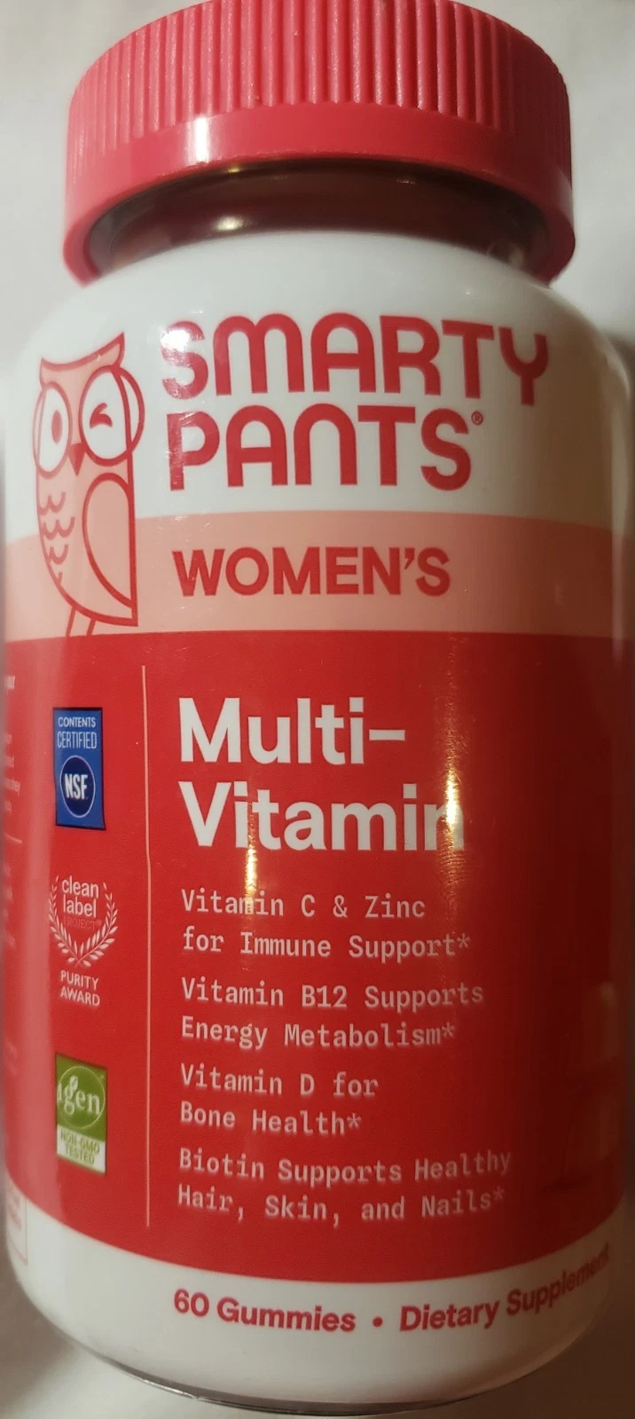 Smarty Pants Women's Gummy Multi Vitamins 60 Gummies Each EXP 11/25