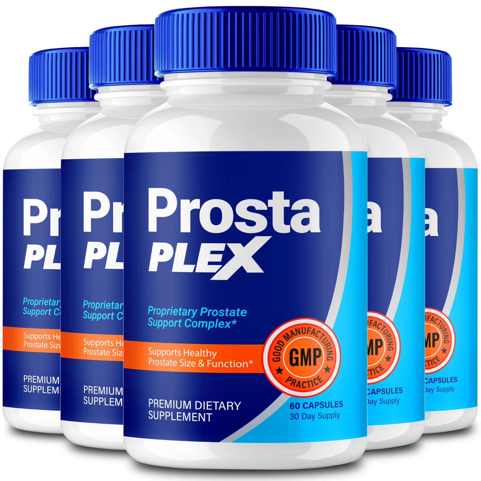 (5 Pack) Prosta Flex Capsules, ProstaFlex Supports Prostate & Urinary Health