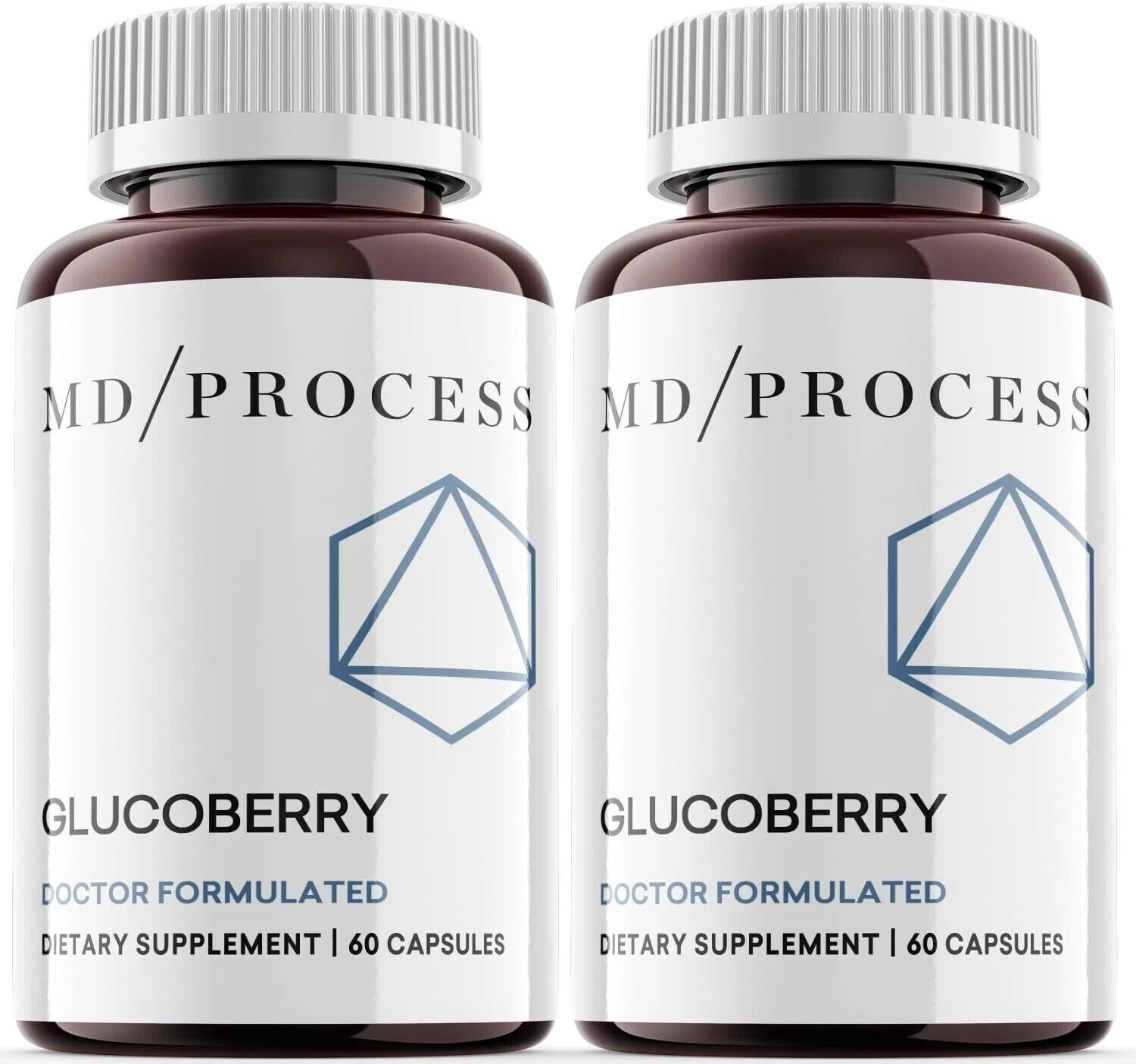 (2 Pack) Glucoberry, Gluco Berry Blood Sugar Support Supplement (120 Capsules)