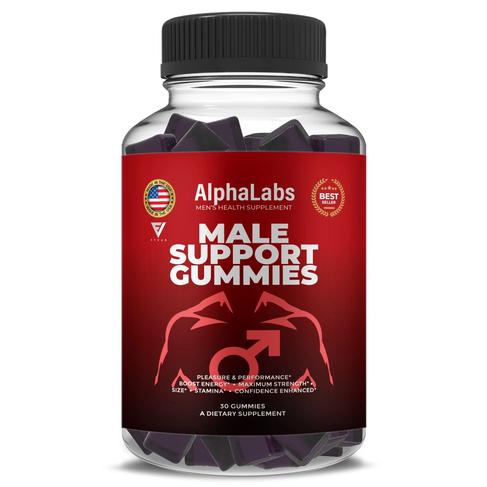 Alpha Labs Gummies AlphaLabs Maximum Performance Gummy (1 Month Supply)