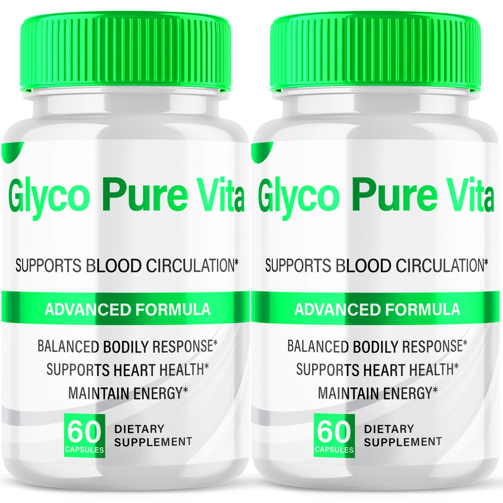Glyco Pure Vita Advanced Formula Glycogen Max Support Supplement 120 Capsules