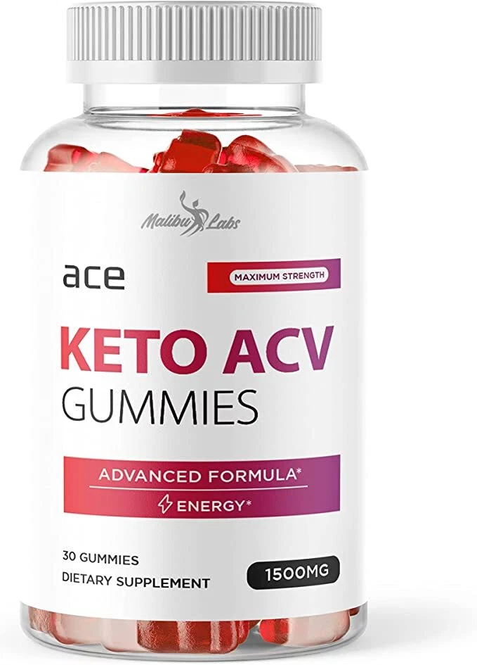 Ace Keto ACV Gummies Weight Loss - 1500mg Ketosis Shark Gummies (1 Pack)