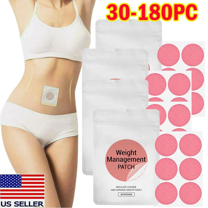 30-180pcs Weight-loss GLP-1 Patches Slimming Patches Weight Management Tools~US