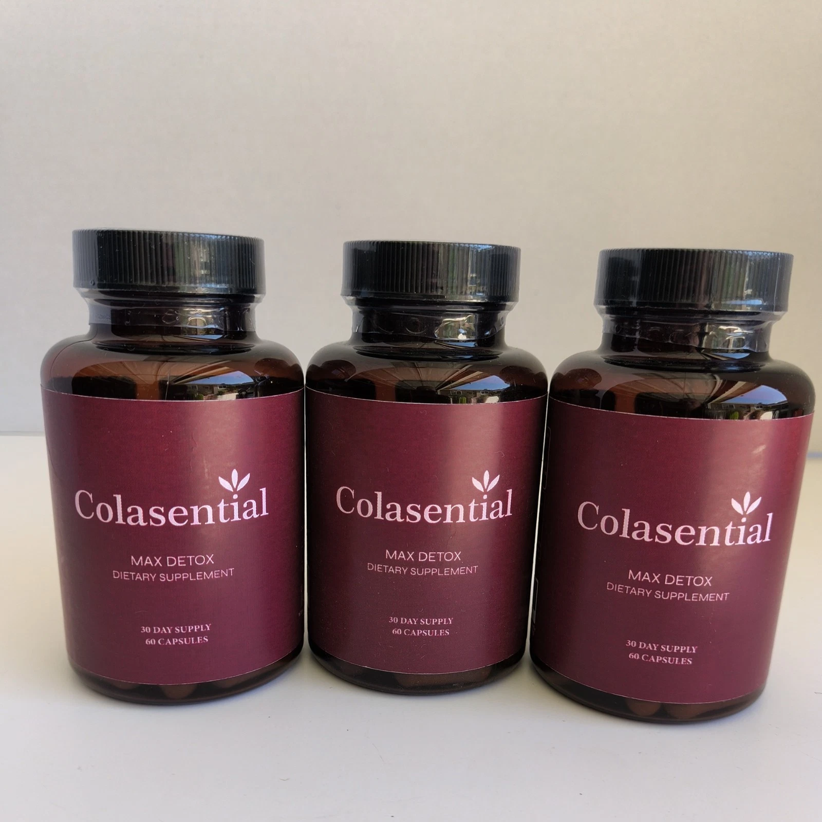 Colasential Max Detox Dietary Supplement 30 Day Supply - 60 Capsules Weight Loss