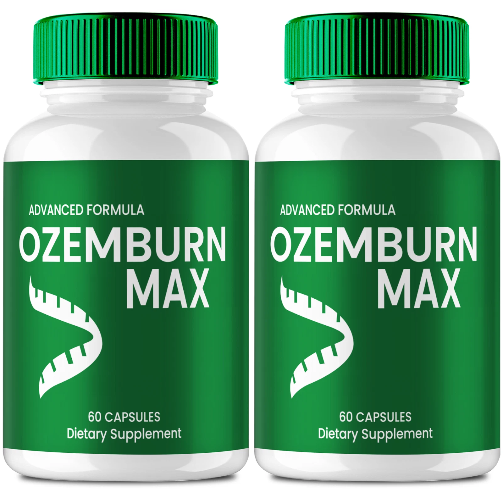 (2 Pack) OzemBurn Max Weight Loss Pills, OzemBurn Max Advanced Support Formula