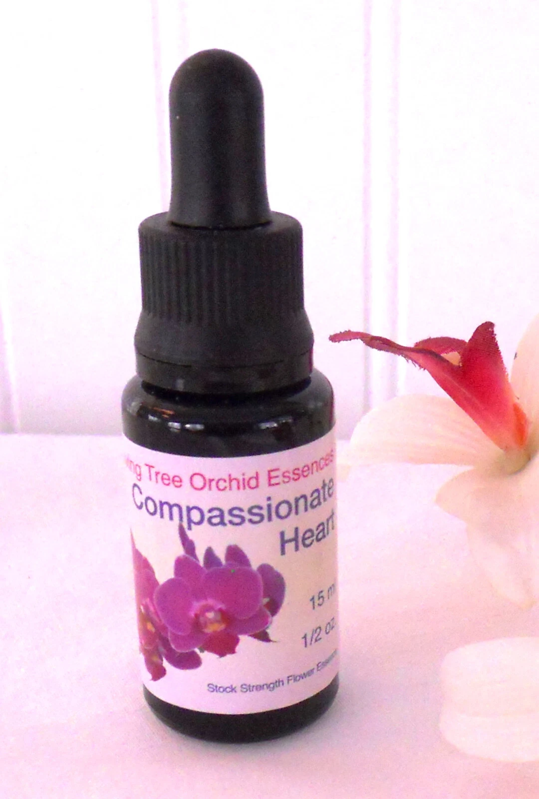 Living Tree Orchid Essences COMPASSIONATE HEART 15 ml 1/2 oz Acts on Chakras