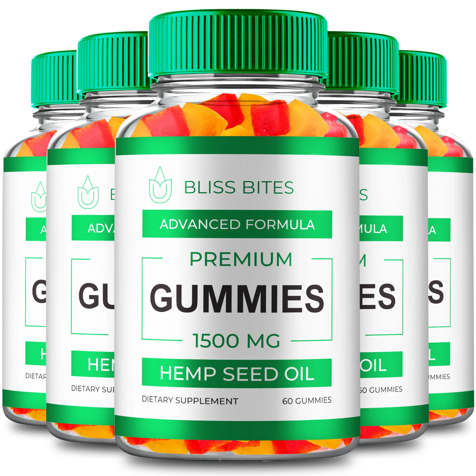 Bliss Bites Gummies - Official Formula (5 Pack)
