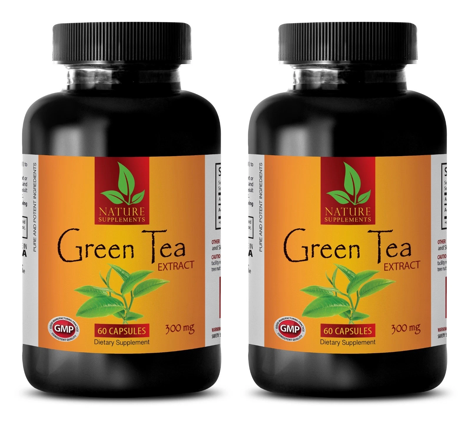 Weight Loss Slimming Pills - Green Tea Extract 300mg - Antioxidant - 120 Pills
