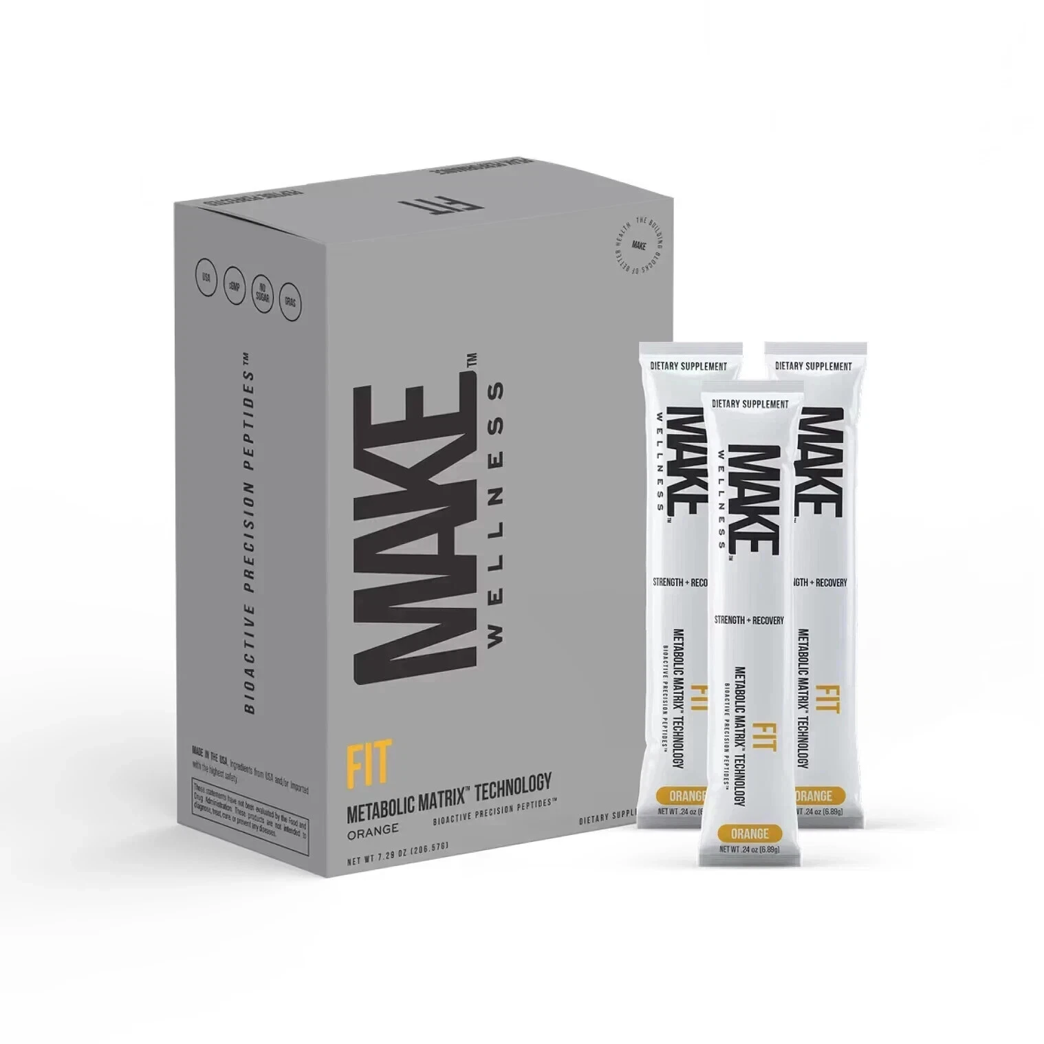 MAKE Wellness FIT Ignite Your Performance 30 Day Supply exp 12/2026#