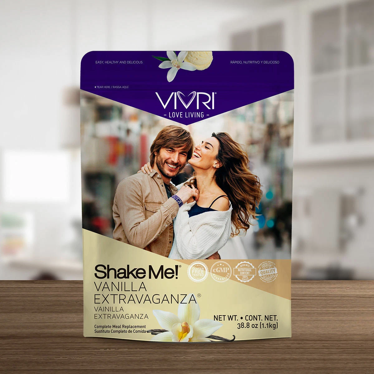 Vivri Shake Me Vanilla Extravaganza 38,8 OZ