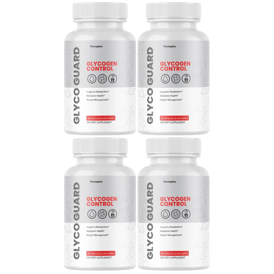 Glyco Guard Blood Sugar Support & Glycogen Control Supplement - 4 Bottles