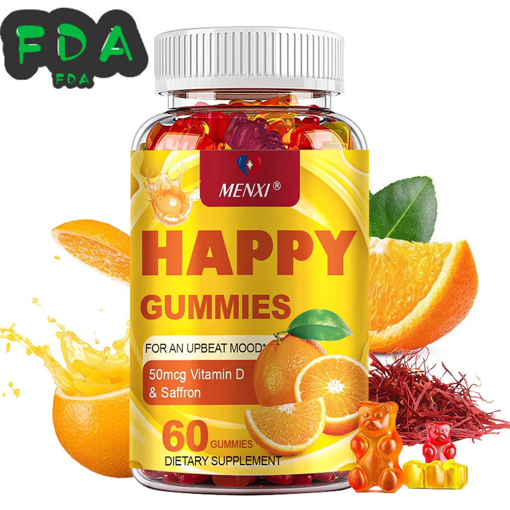 MENXI Women's Stress Gummies - Hormonal Balance & Adrenal Fatigue Defense 60PCS