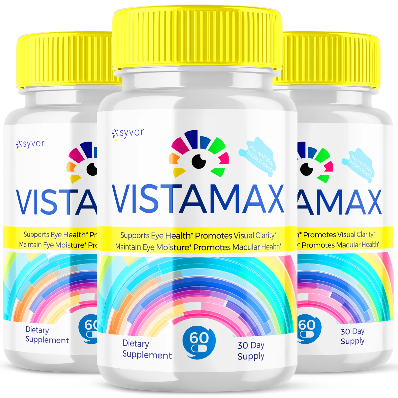 Vistamax Pills Enhance Vision Clarity, Support Healthy Eye Function 180 Capsules