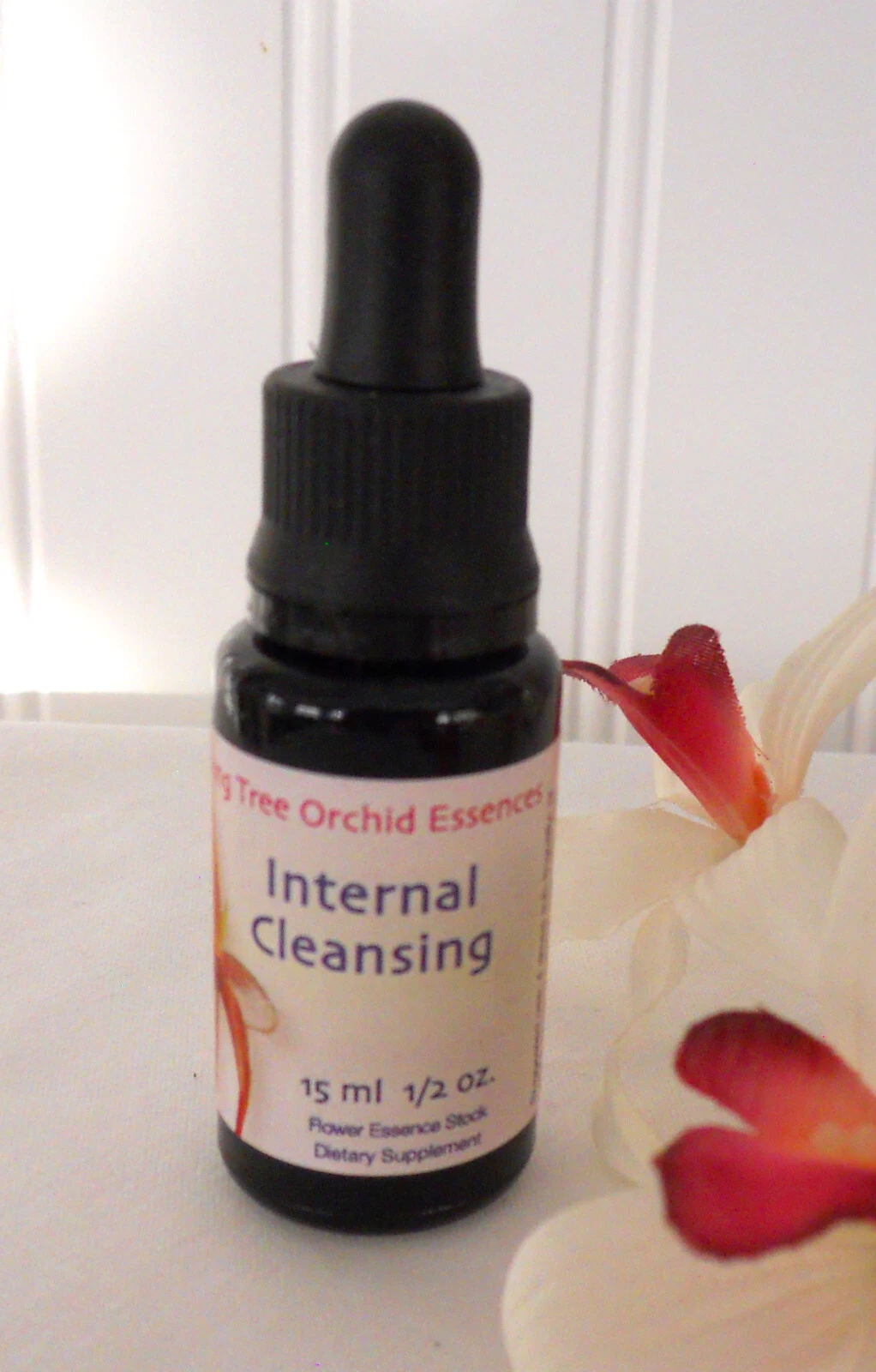 Living Tree Orchid Essences INTERNAL CLEANSING 15 ml 1/2 oz Acts on Chakras