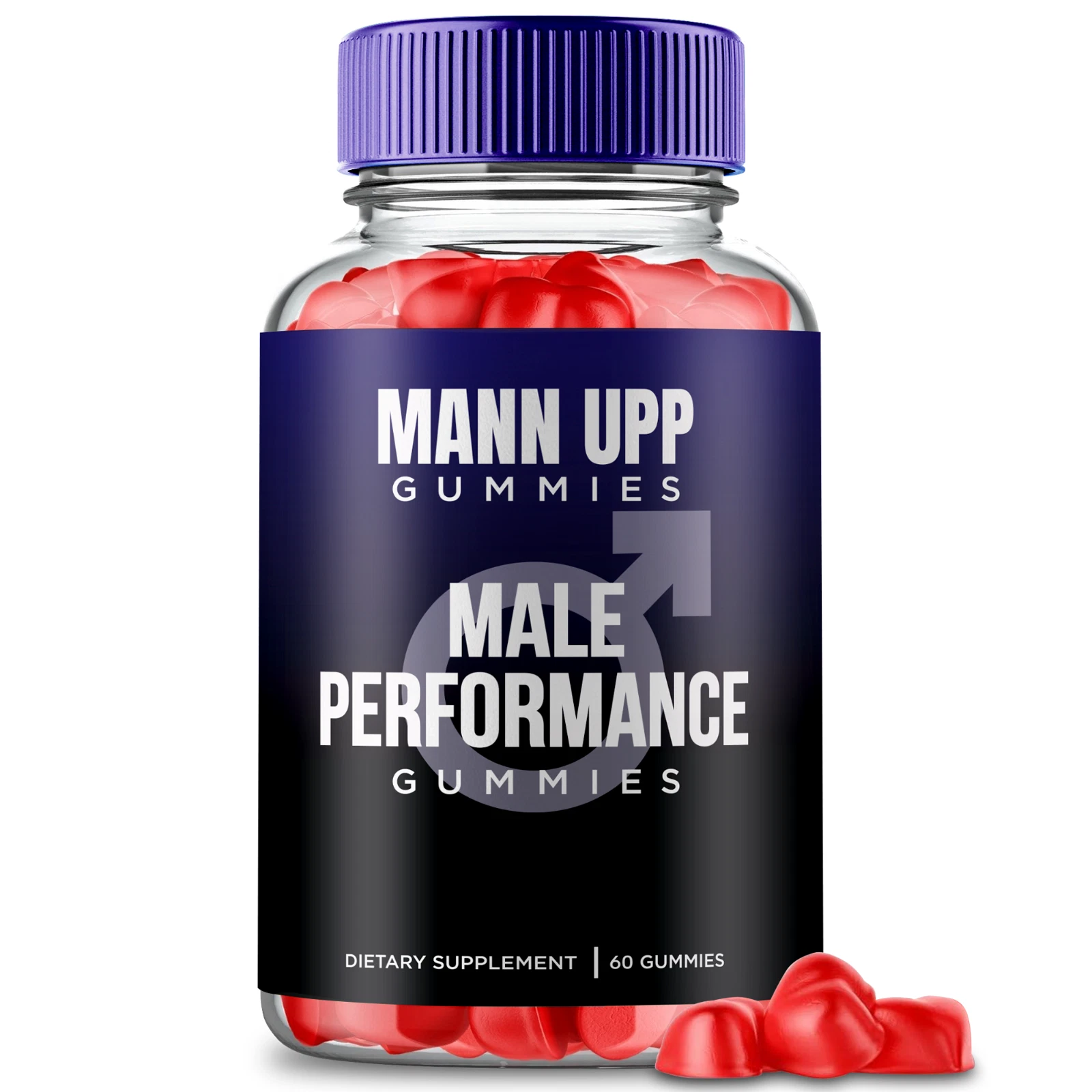 Mannup Keto ACV Gummies, Advanced Formula ACV Weight Loss Gummy 60ct