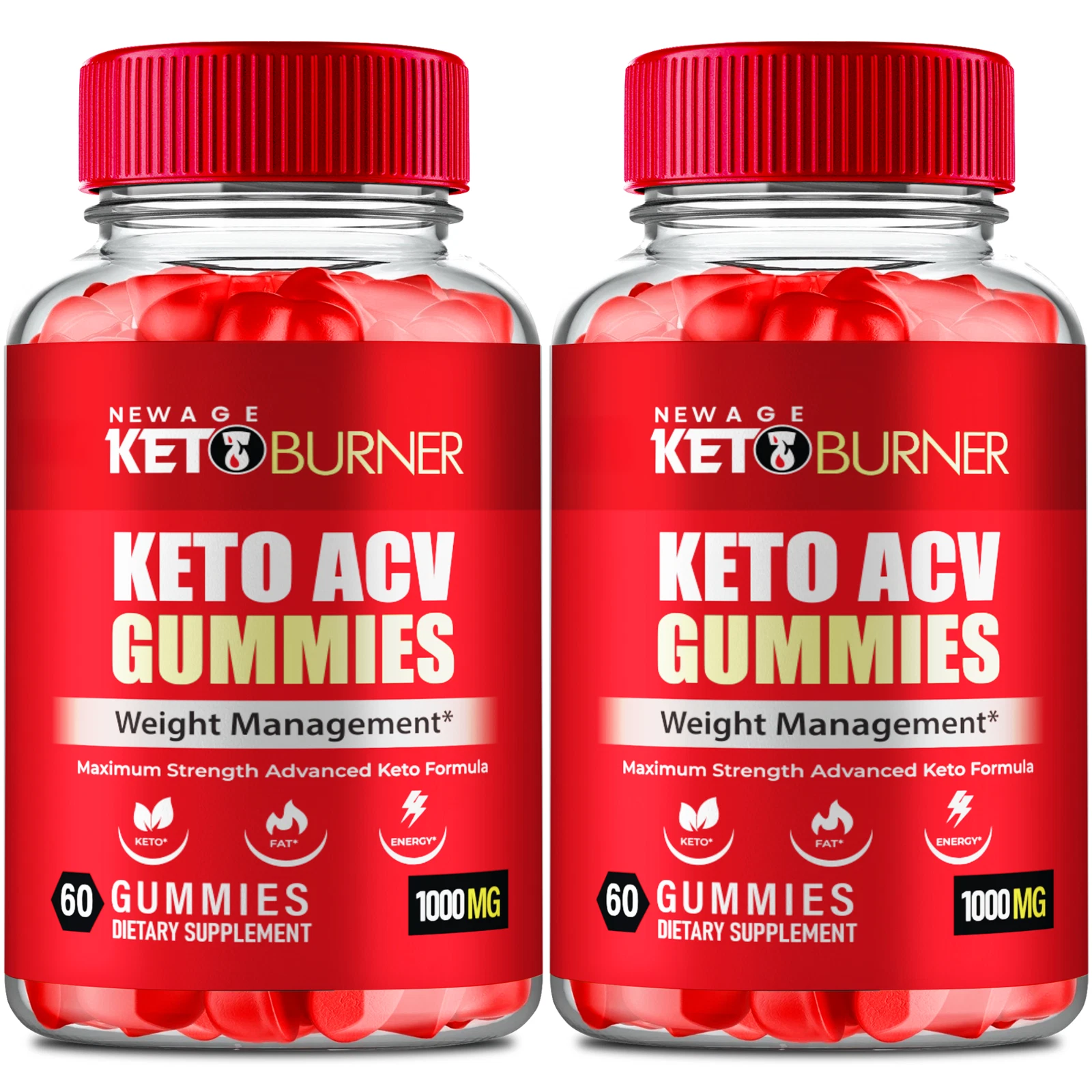 (2 Pack) Keto Burner Advanced Weight Loss Pills to Burn Stubborn Fat for Energy