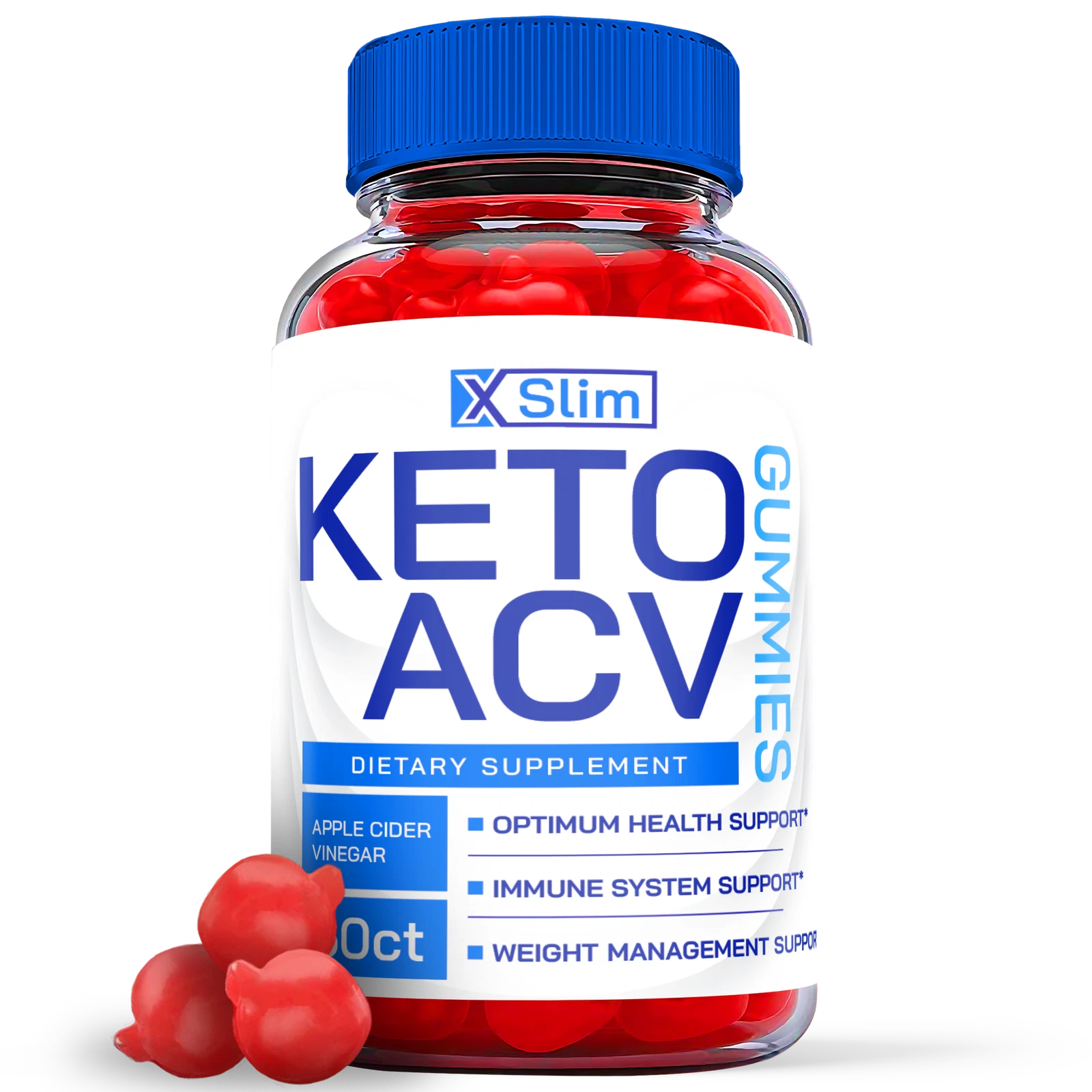 XSlim Keto Gummies - X Slim Keto ACV Gummies For Weight Loss, Vegan (1 Pack)