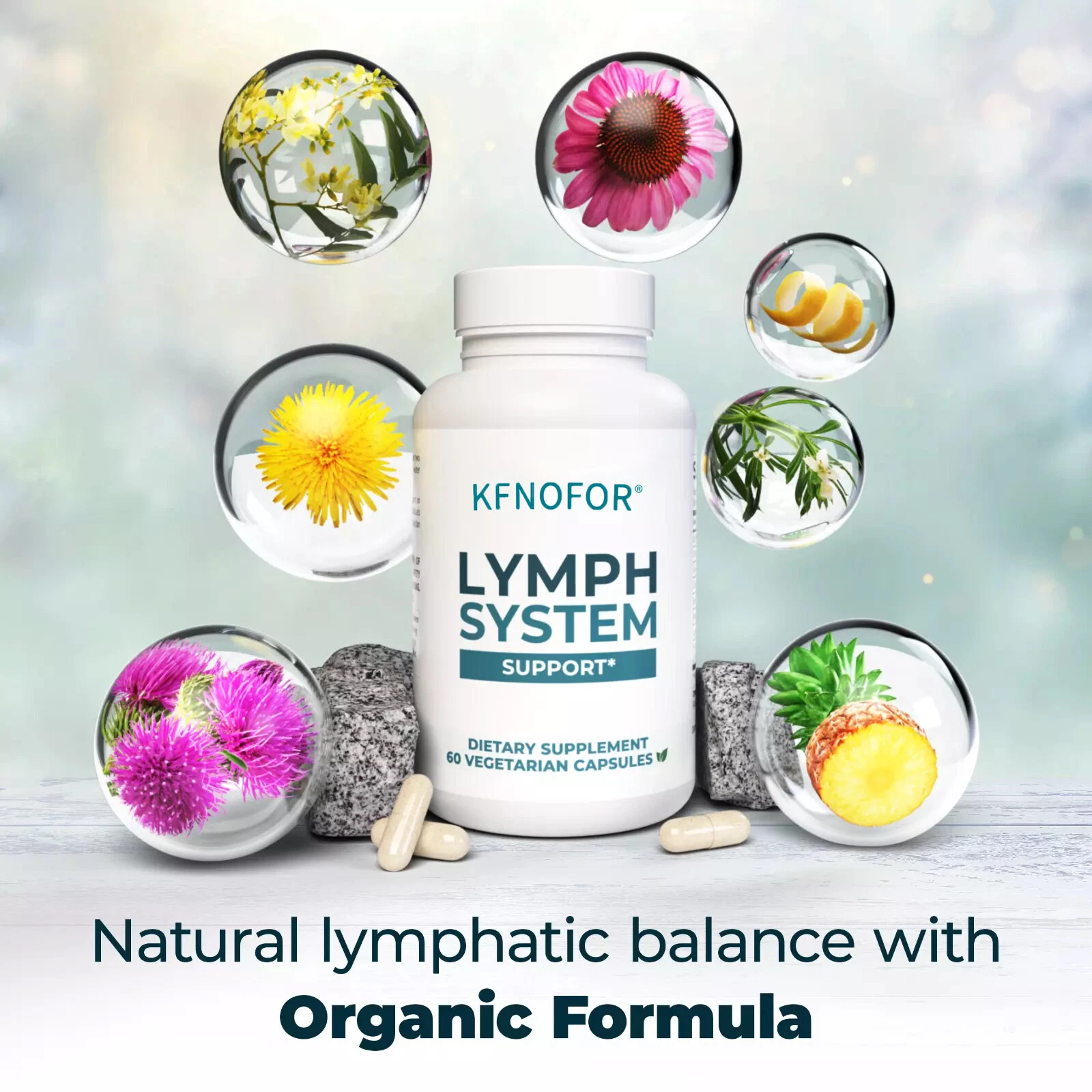 Lymphatic System Supplement for Men and Women,good for Lymph system health