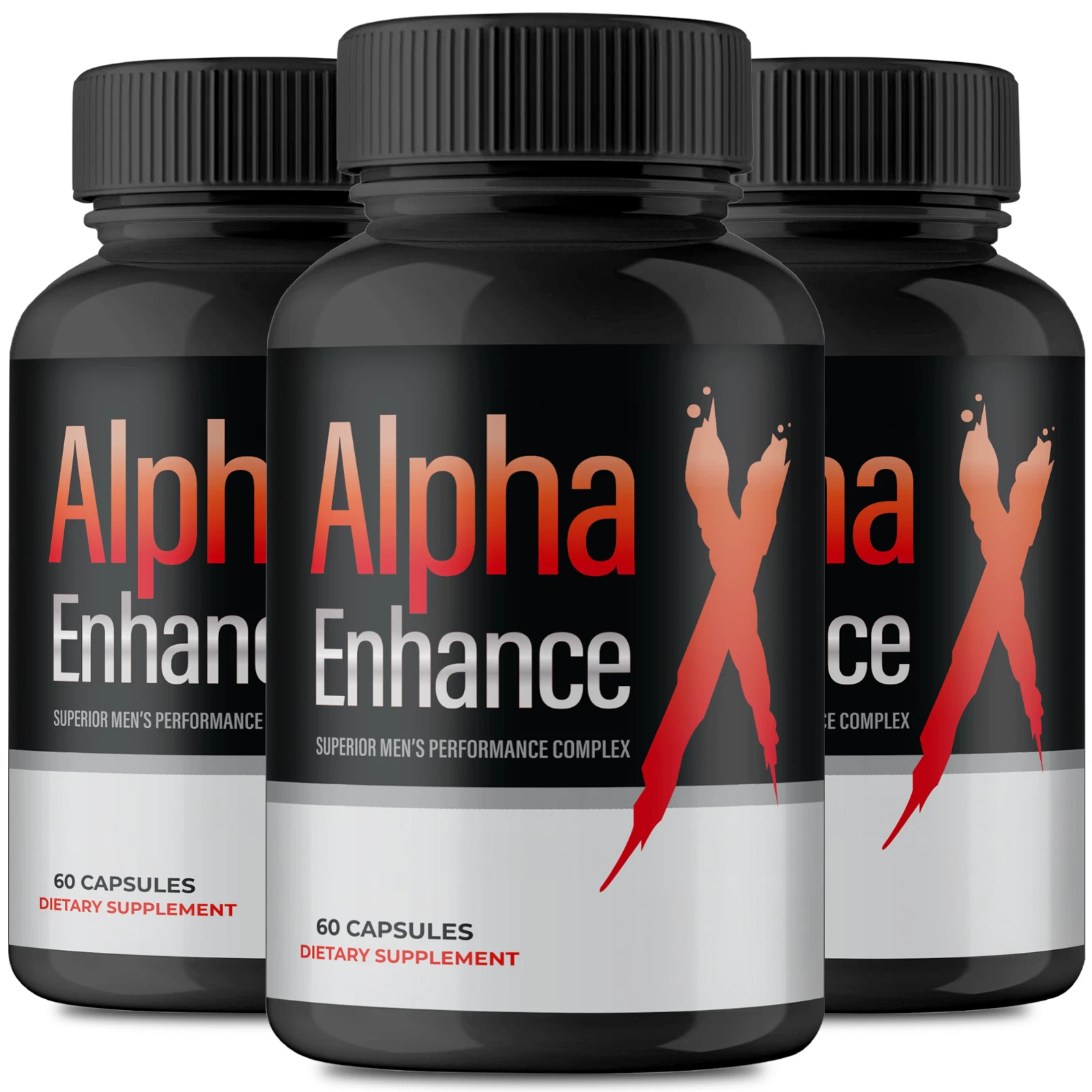 (3 Pack) Alpha Enhance Advanced Male Health Pills to Improve Stamina & Endurance