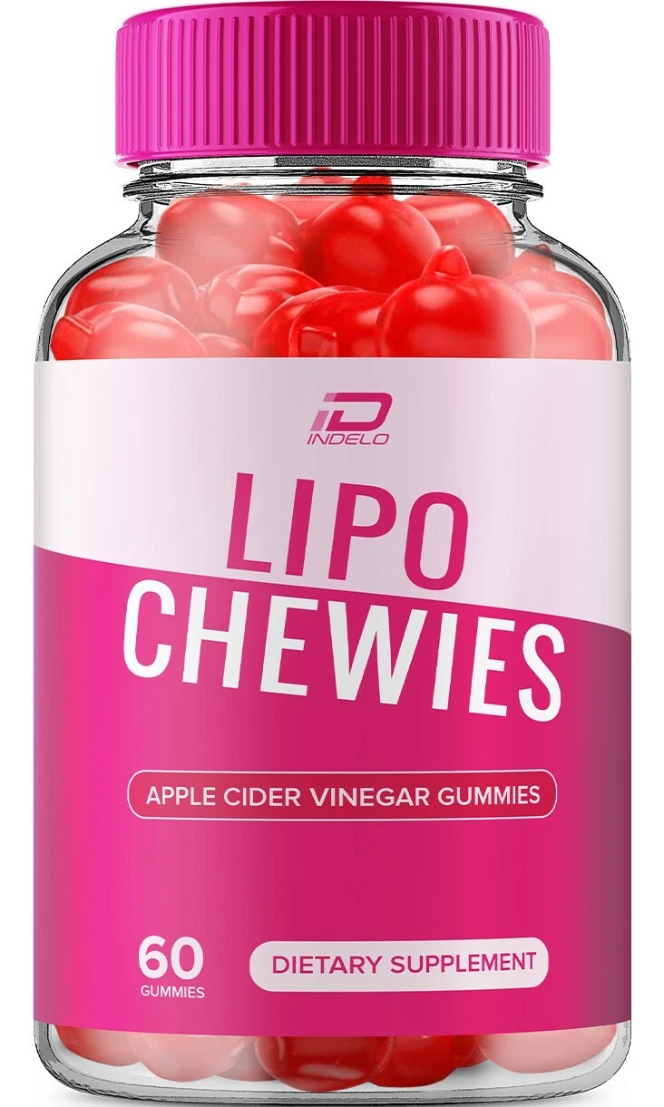 (1 Pack) Lipo Chewies ACV Gummies - LipoChewies ACV Gummies, Vitamin B12