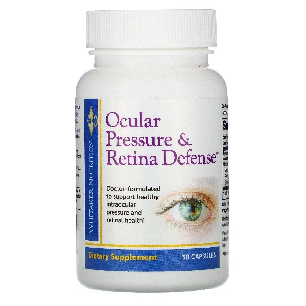Dr. 's Ocular Pressure & Retina Defense Supplement to Support Healthy Intraocula