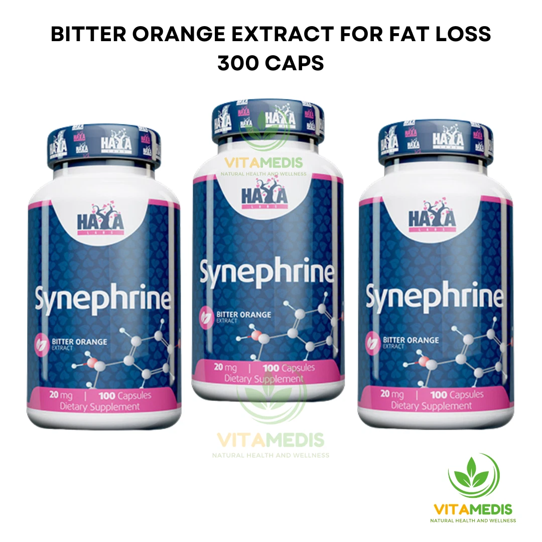 3X SYNEPHRINE 98%, 20mg 100 caps HAYA , Bitter Orange Extract For Fat Loss
