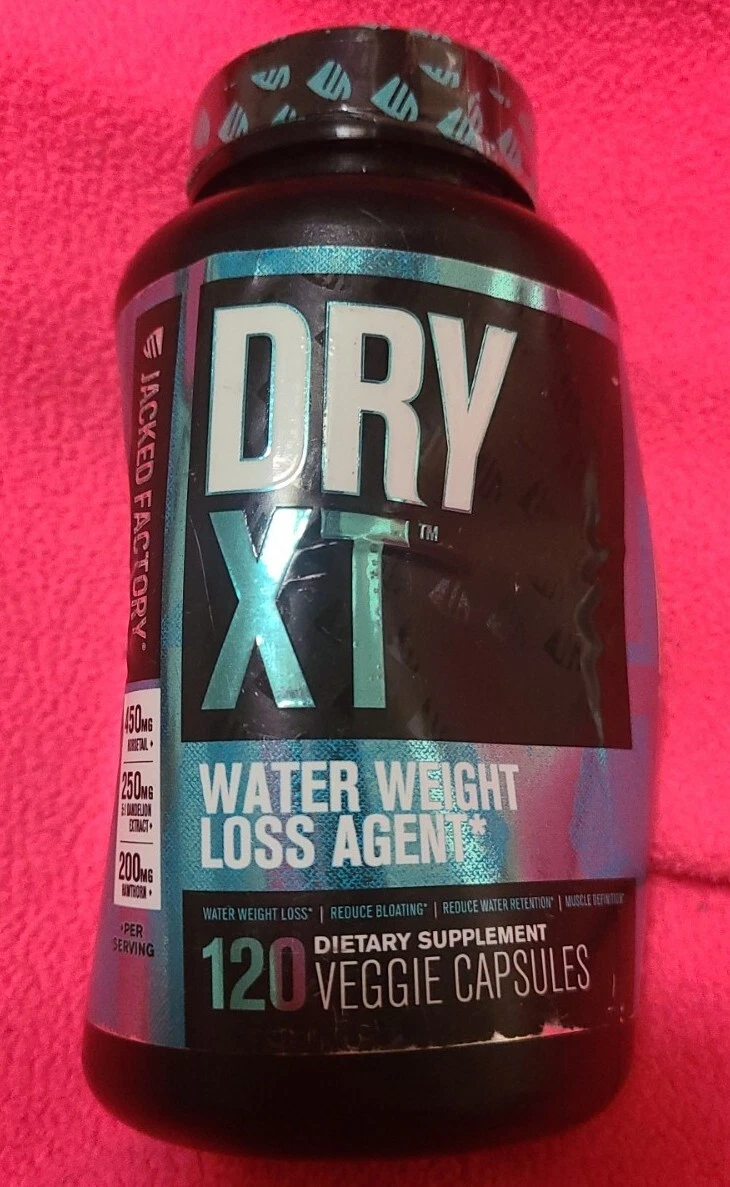Dry-Xt Water Weight Loss Agent 120 Caps -Dented Exp 7/24 (L)