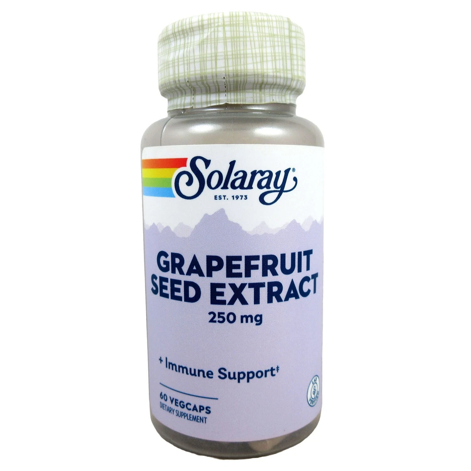 Solaray Grapefruit Seed Extract 250mg Immune Support 60 Vegcaps