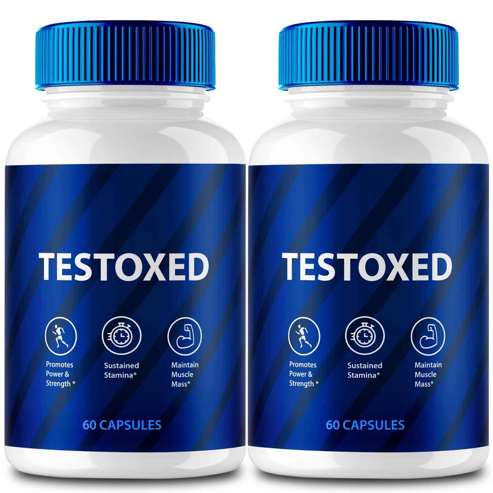 (2 Pack) Testoxed Male Health Pills to Boost Stamina and Muscle Growth