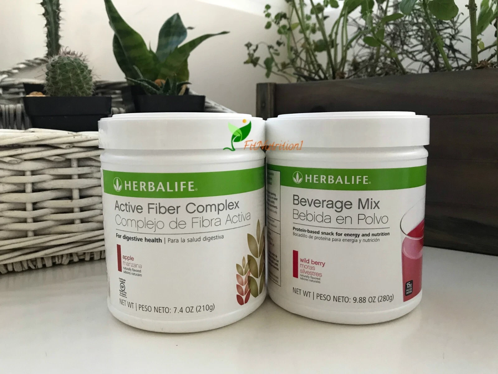 Herbalife Active Fiber Complex + Beverage Mix Fast Shipping!