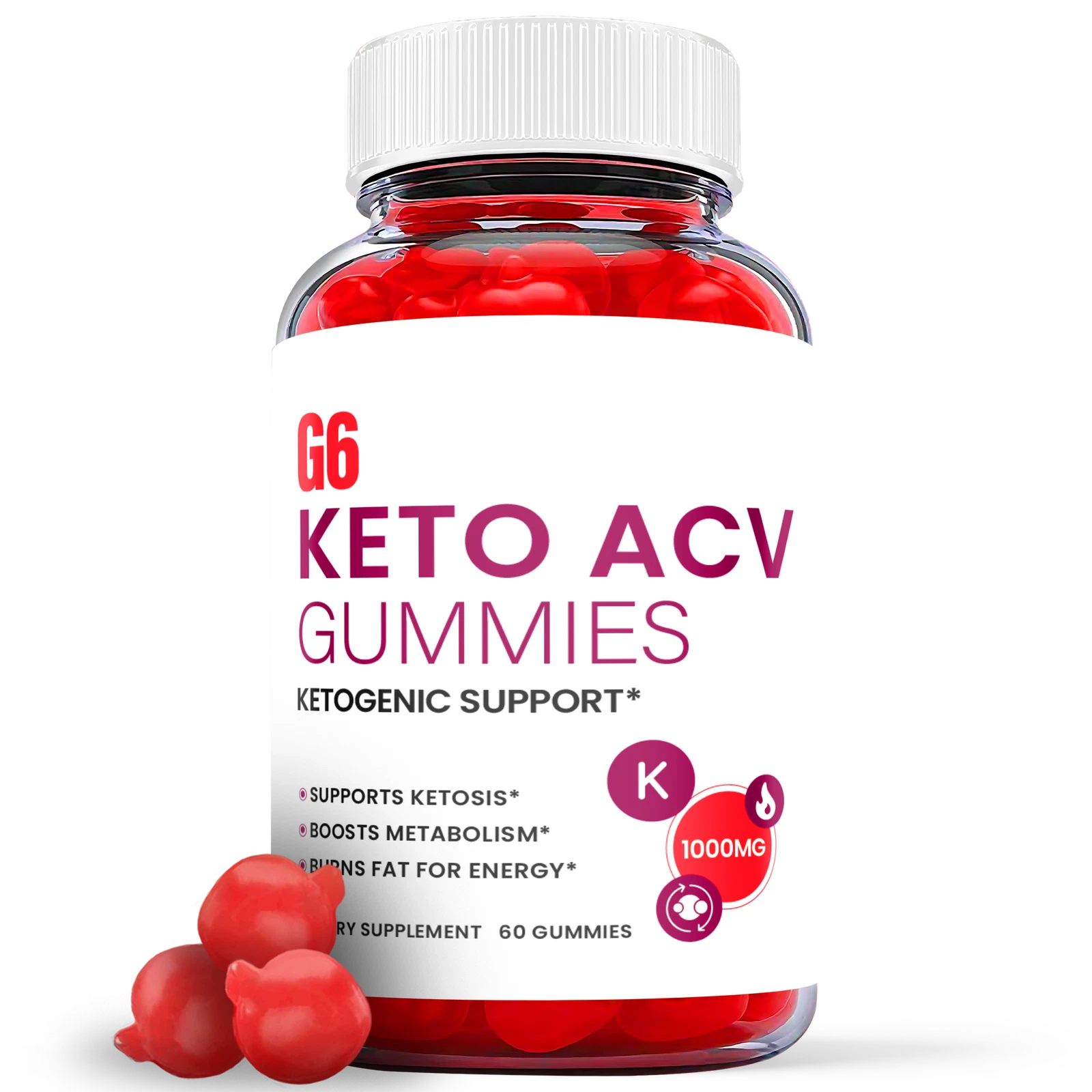 G6 Keto Gummies - G6 Keto ACV Gummys For Weight Loss ORIGINAL - 1 Pack