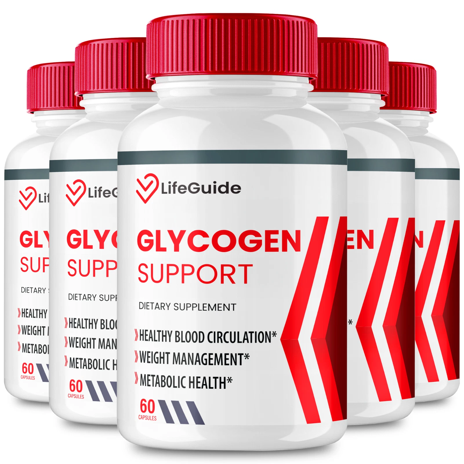 (5 Pack) Lifeguide Blood Support Formula, Lifeguide for Blood Circulation Pills